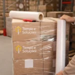 Filme stretch convencional e pigmentado